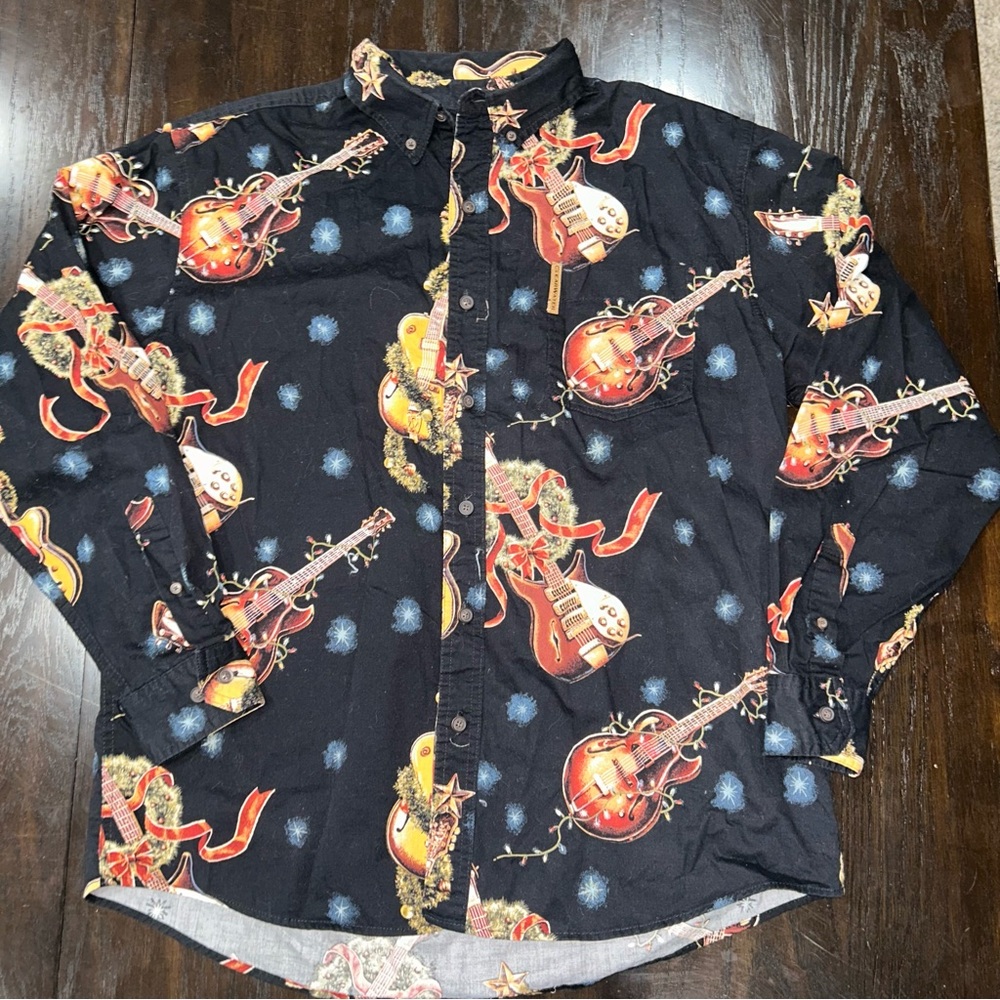 country Christmas shirt men’s Large